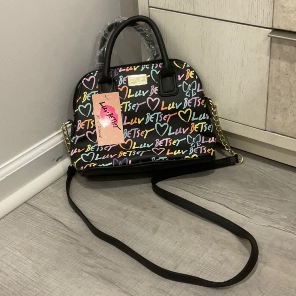 NWT Betsey Johnson Luv Betsey Bag